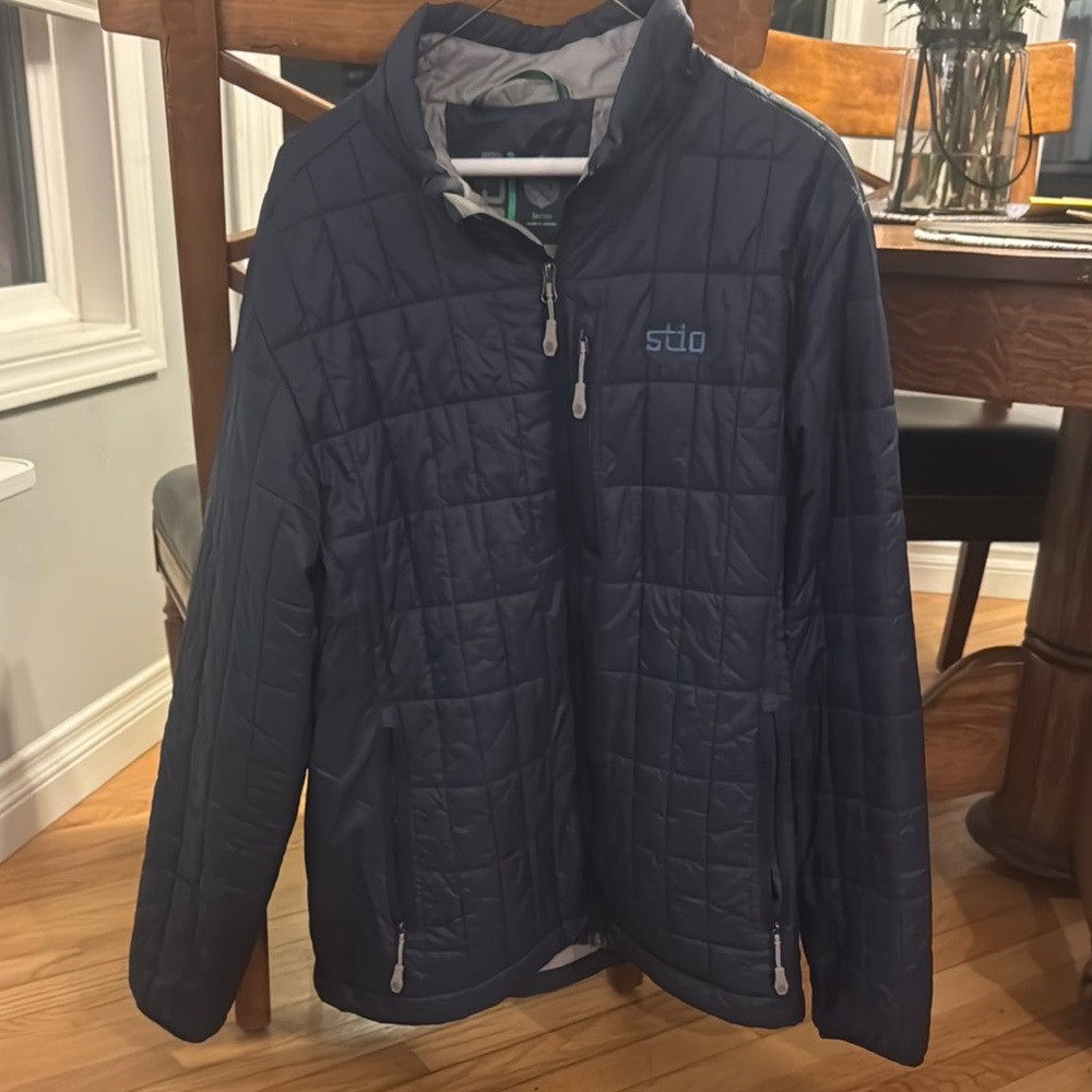 Stio Navy Puffer Jacket